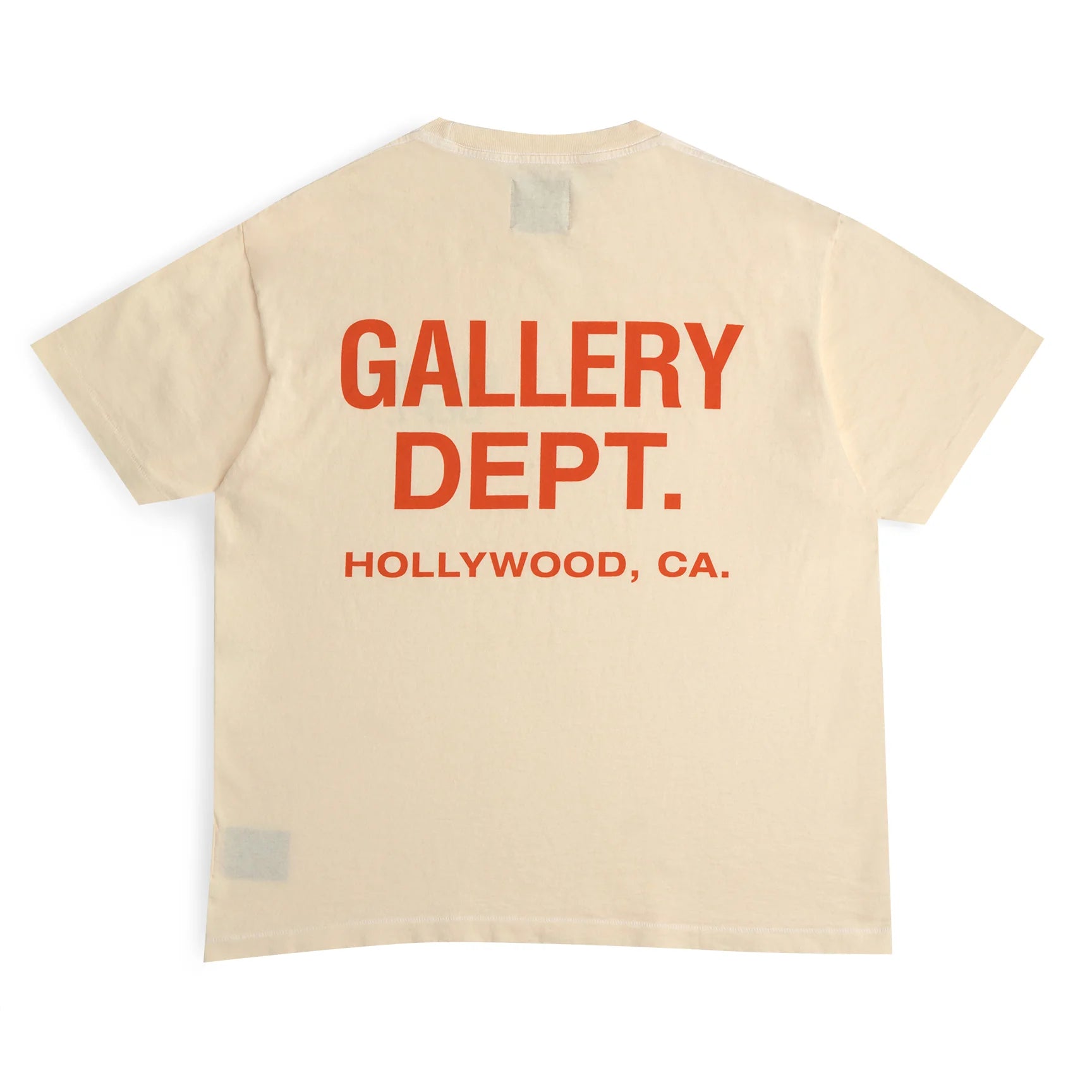 Gallery Dept. Souvenir T-Shirt Cream Orange