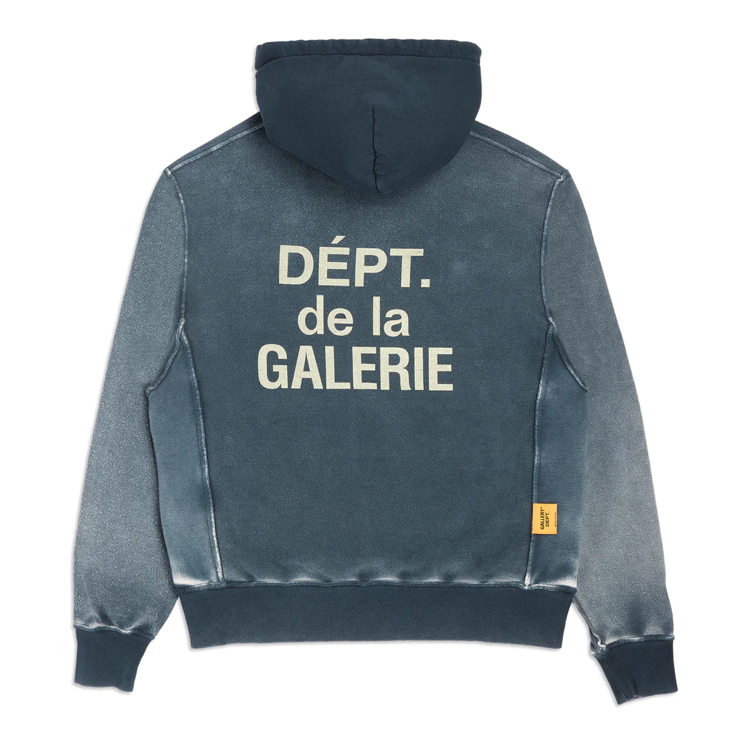 Gallery Dept. Reversible French Logo Hoodie Navy