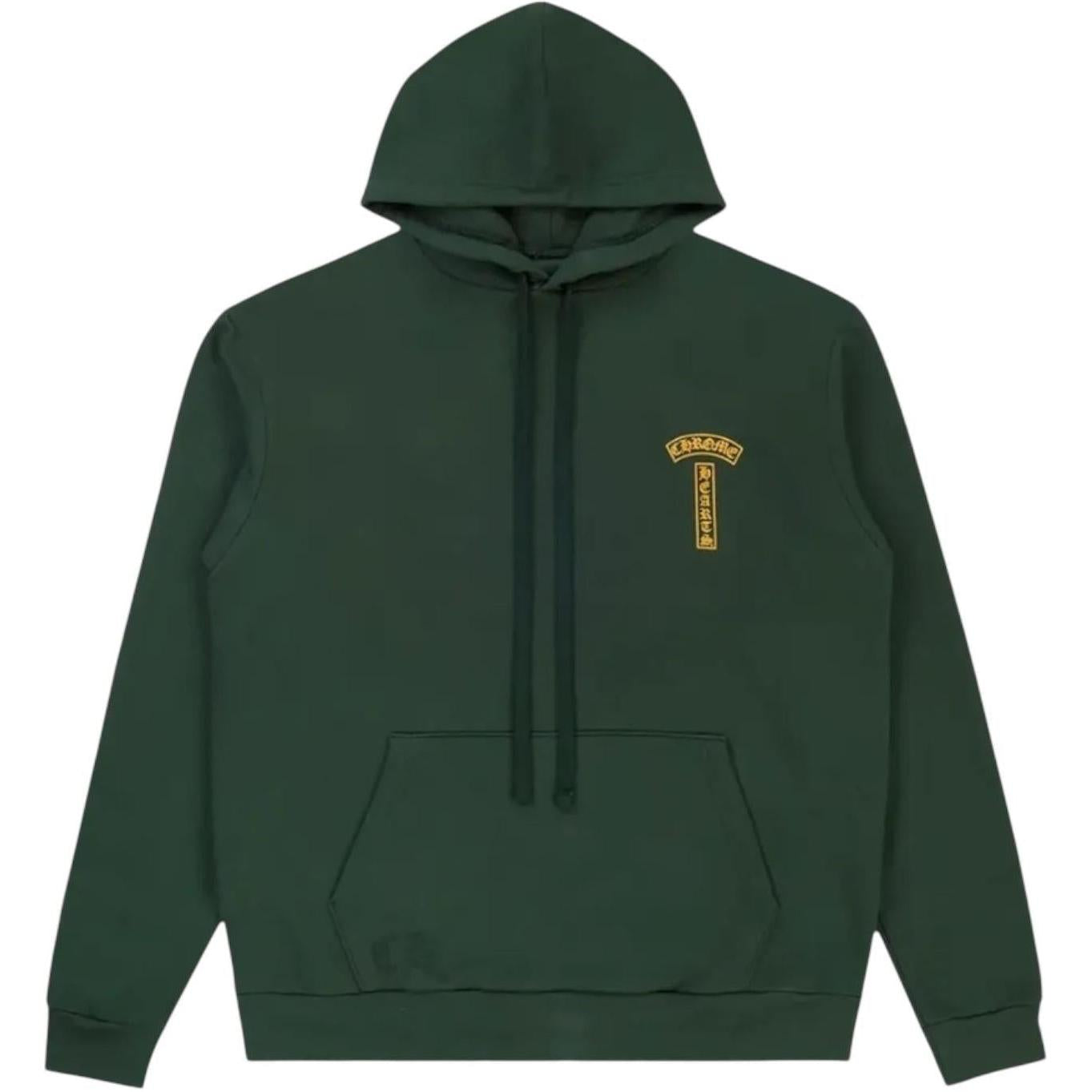 Chrome Hearts Green Hoodie Green/Orange