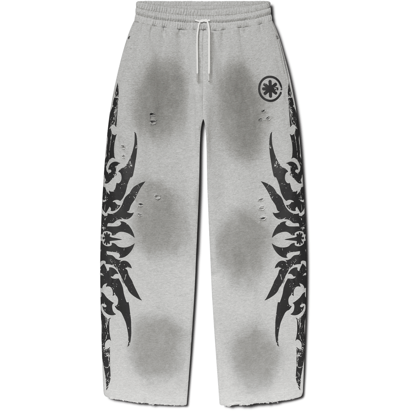 LostShdws Complex Con Exclusive Acid Wash Sweatpants Grey