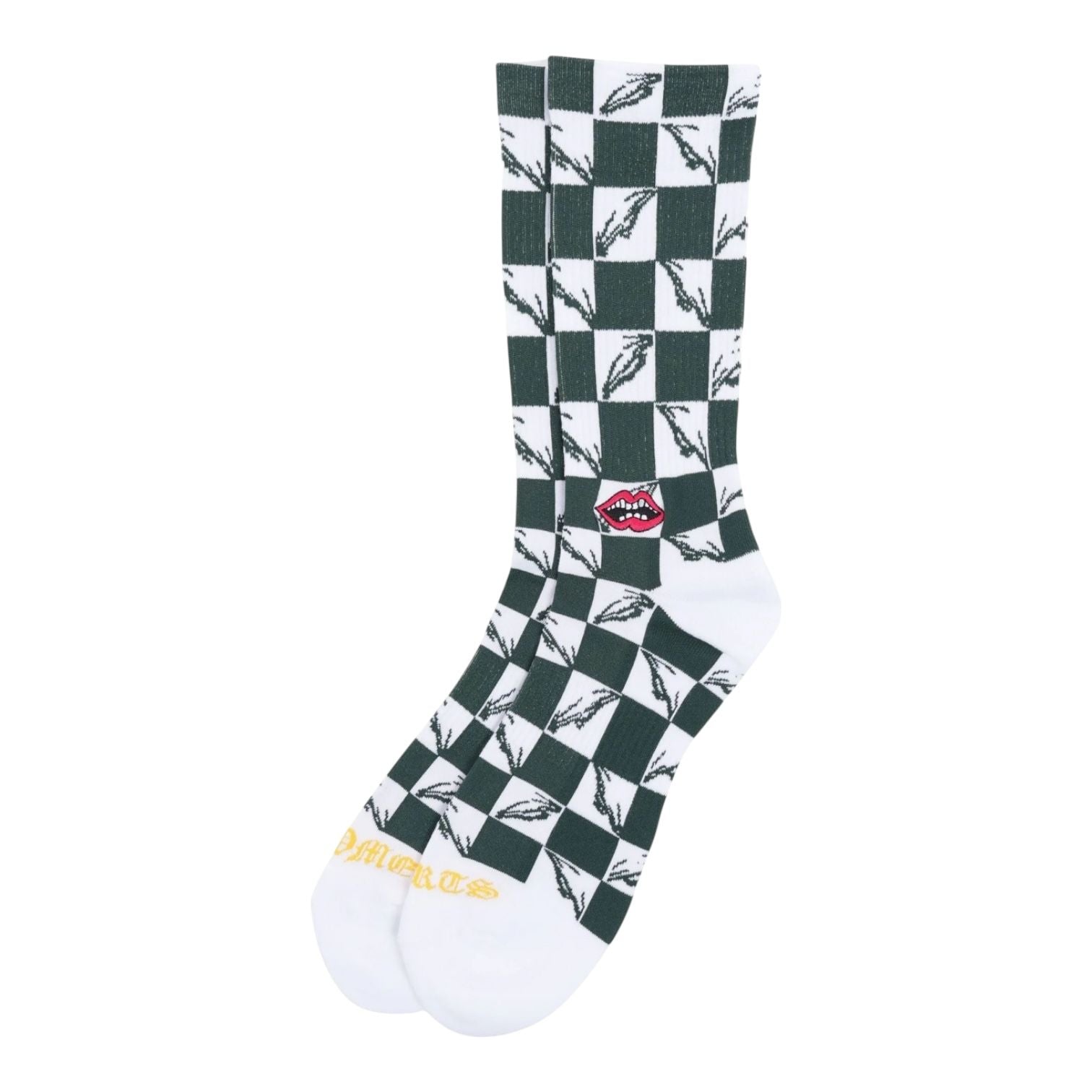 Chrome Hearts Matty Boy 99 Eyes Socks Green