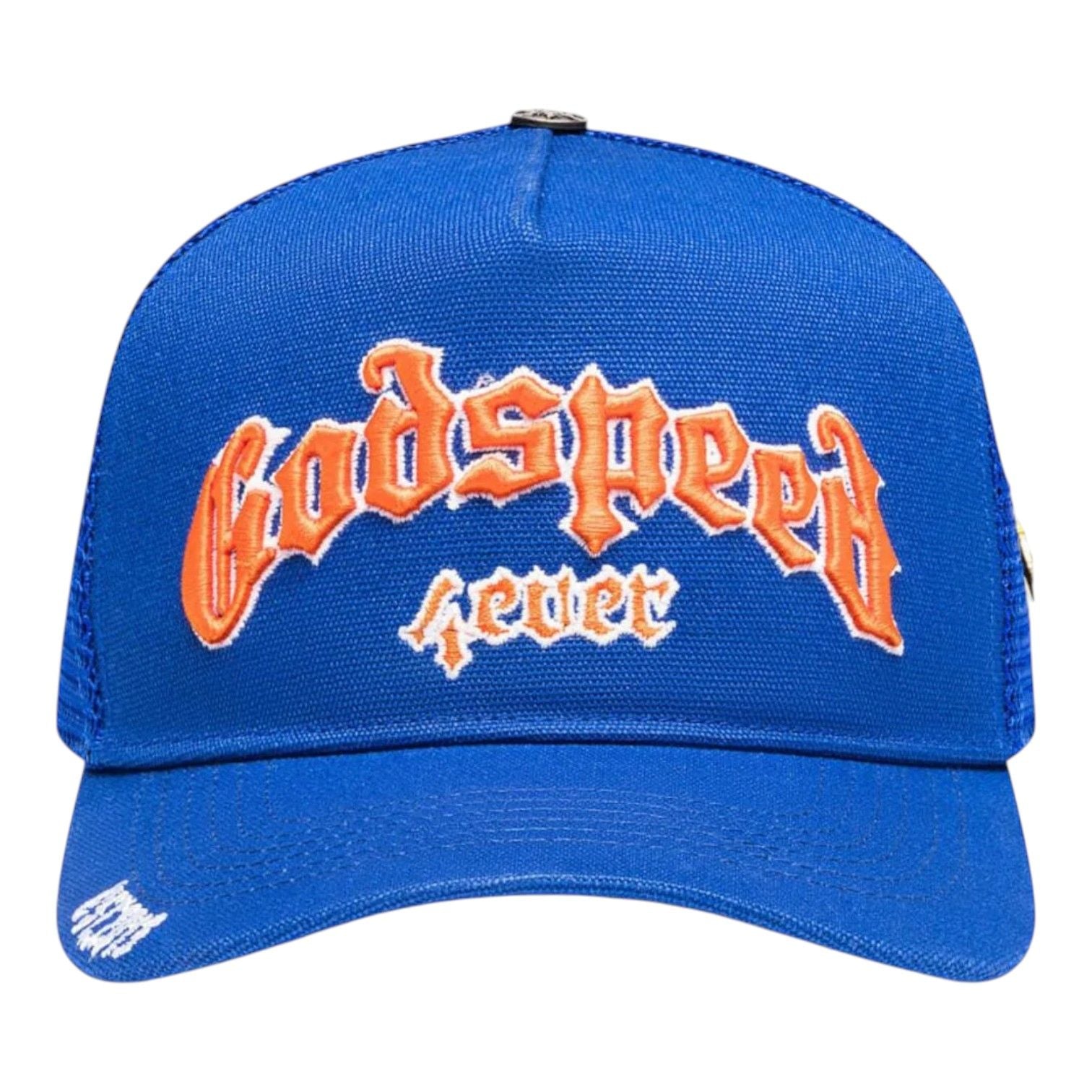 Godspeed GS Forever Trucker Hat Blue Orange