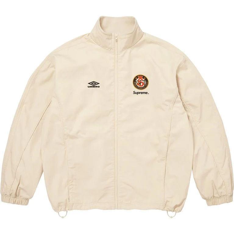 Supreme Umbro Cotton Ripstop Track Jacket Cream