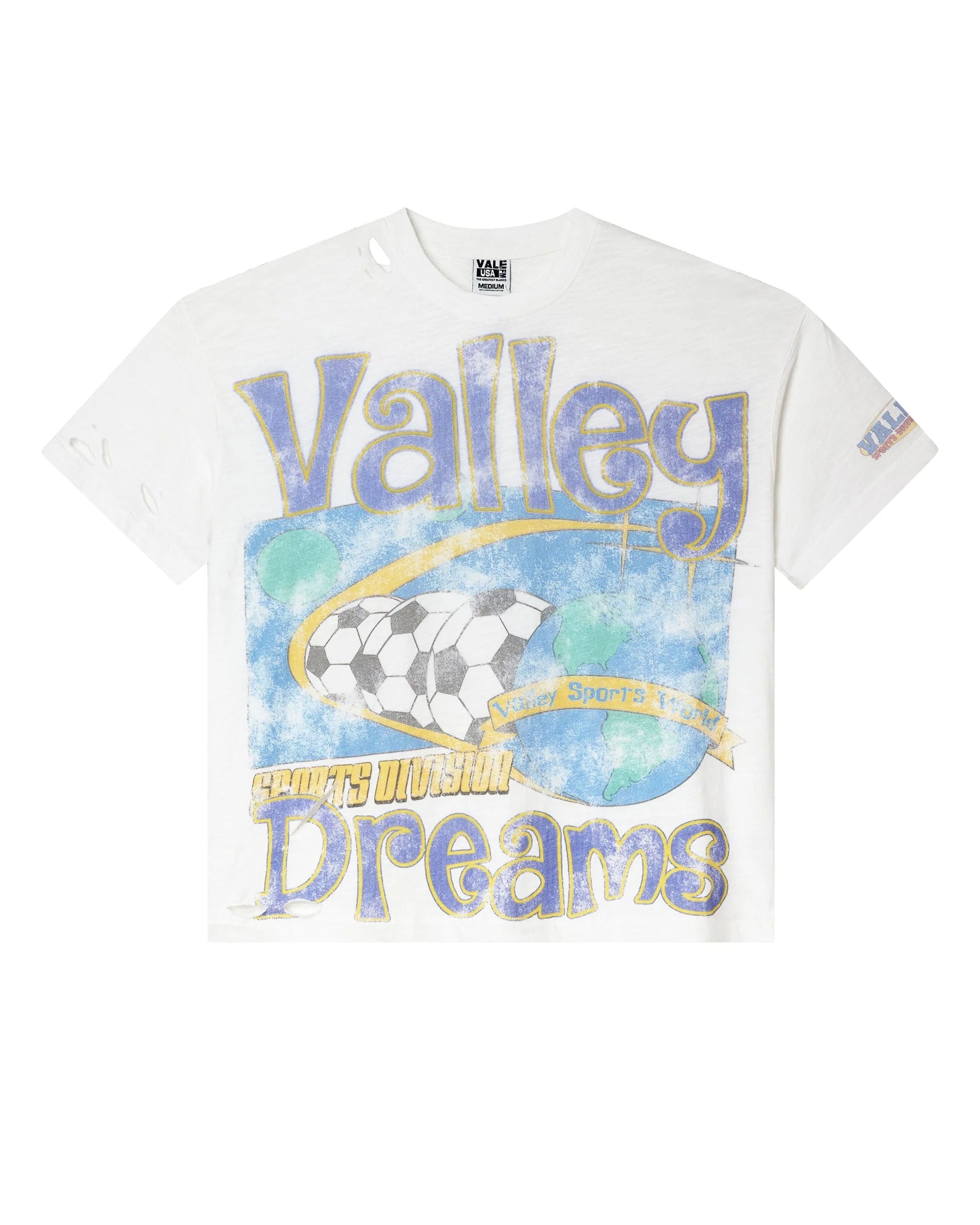 Vale Forever Futball T-Shirt White