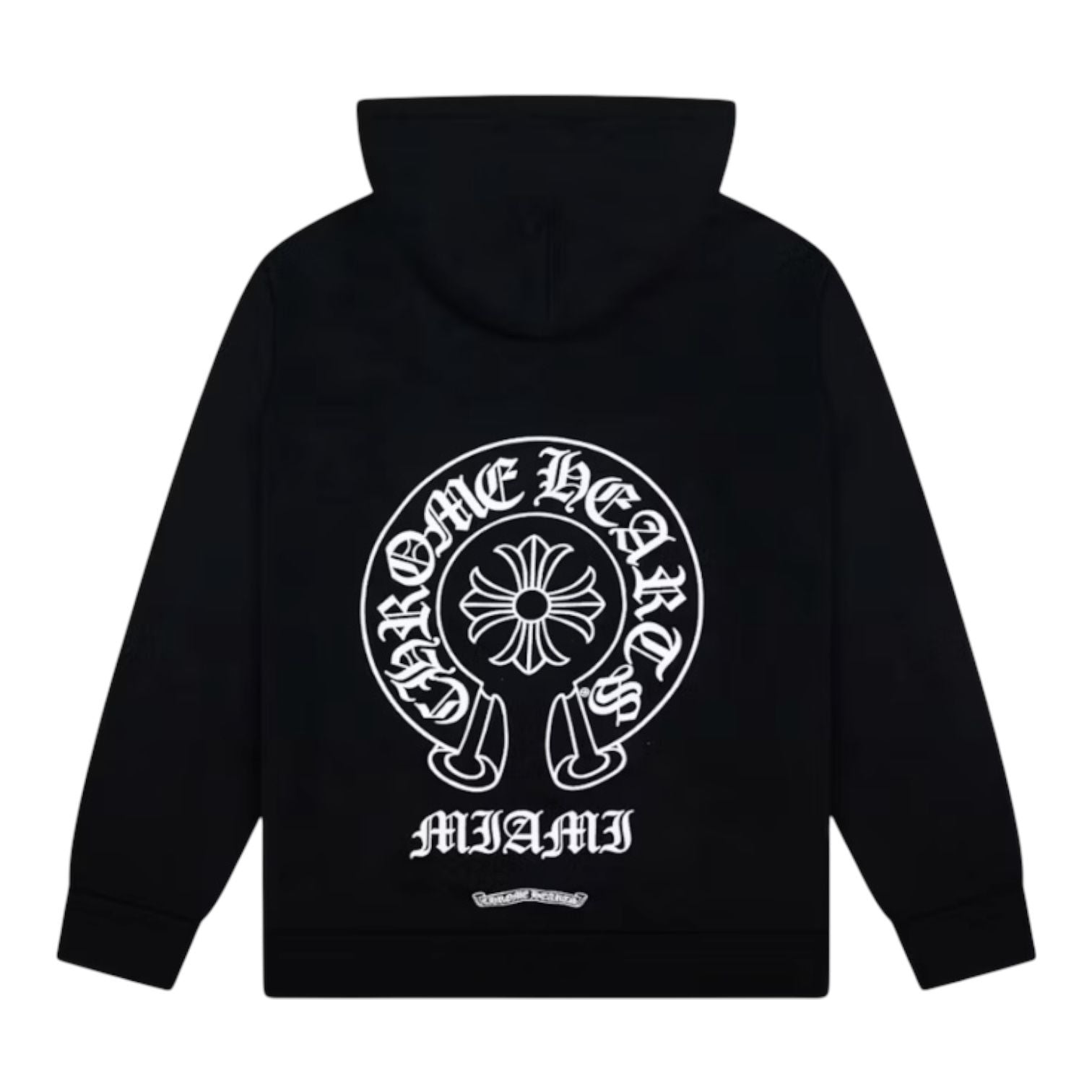 Chrome Hearts Miami Exclusive Zip Up Hoodie Black