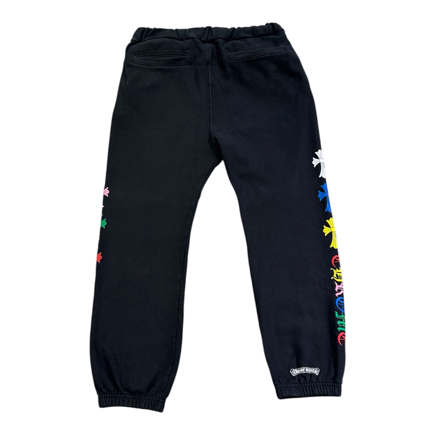 Chrome Hearts Multi Color Cross Cemetery Sweatpants - Like New