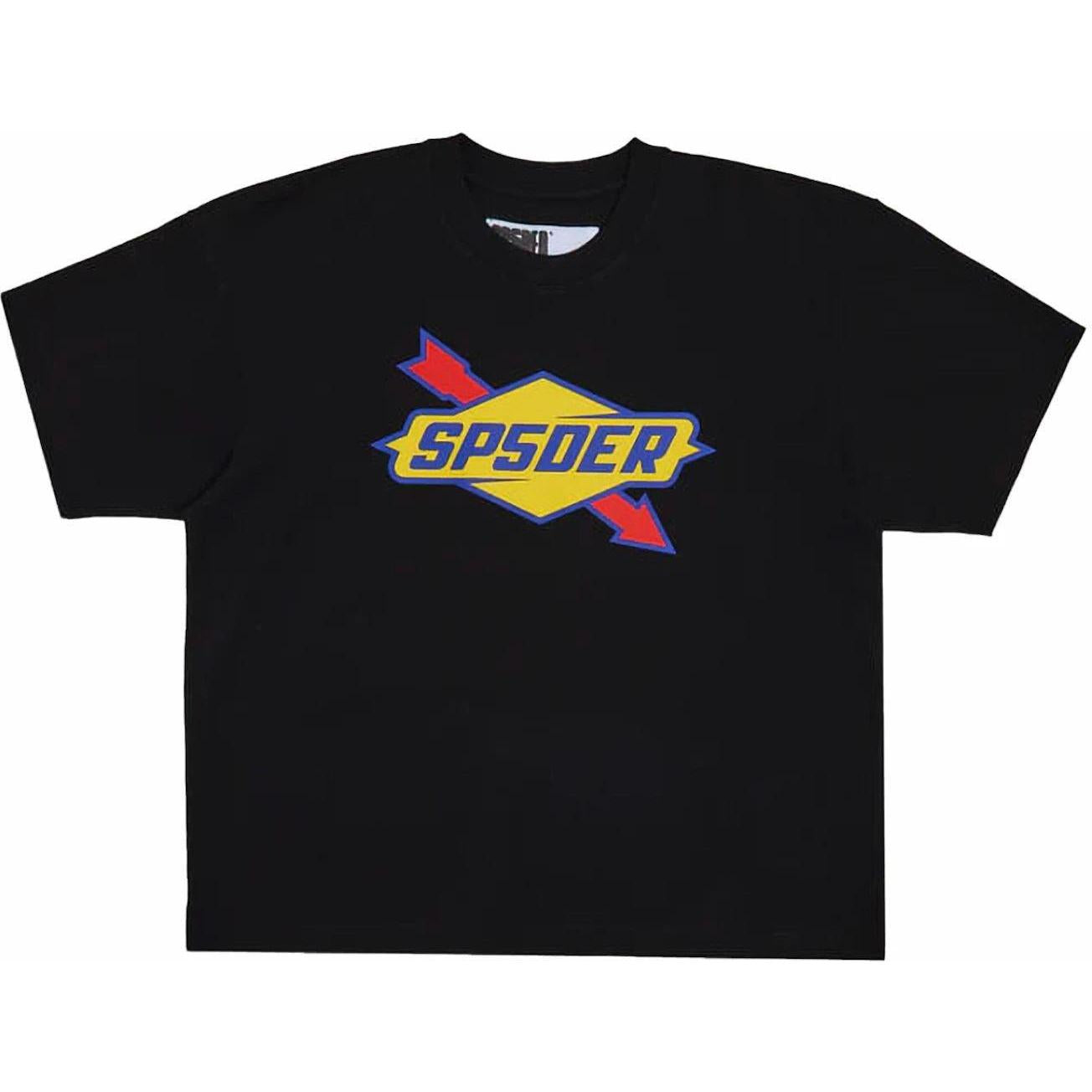 Sp5der The Spot Tee Black