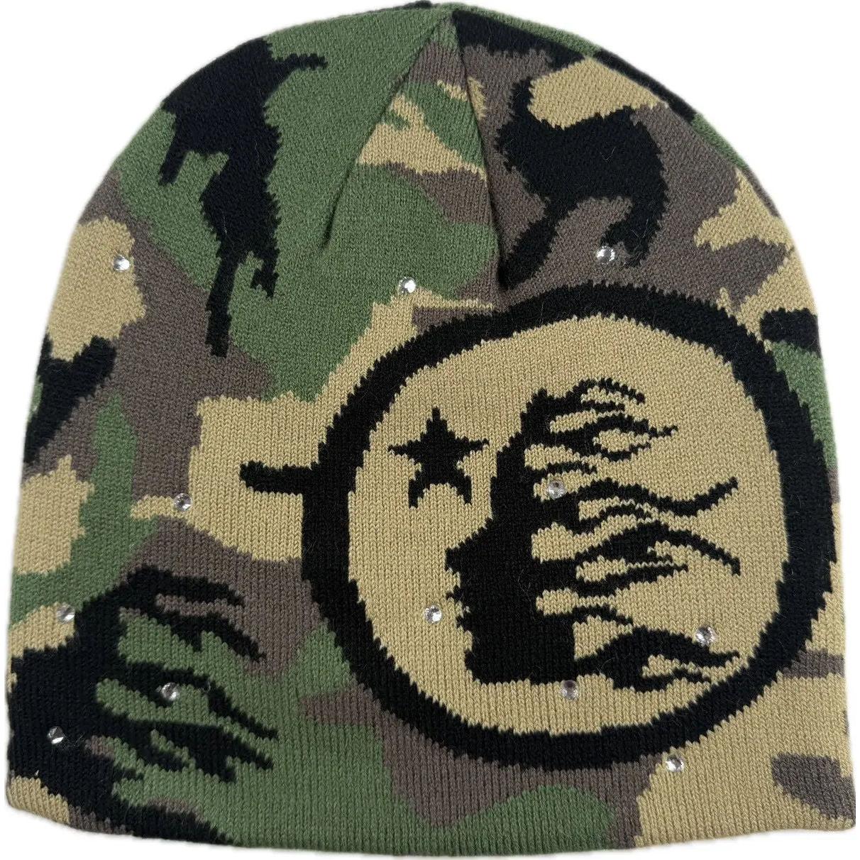 Hellstar Starry Night Camo Beanie