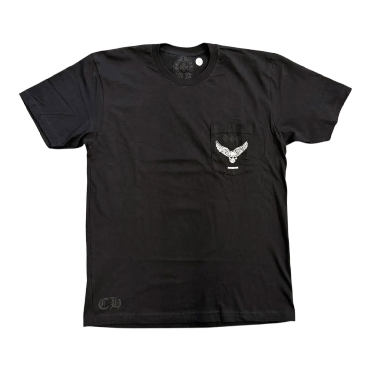 Chrome Hearts Foti Aerosmith Yungblood Cross Pocket T-shirt Black