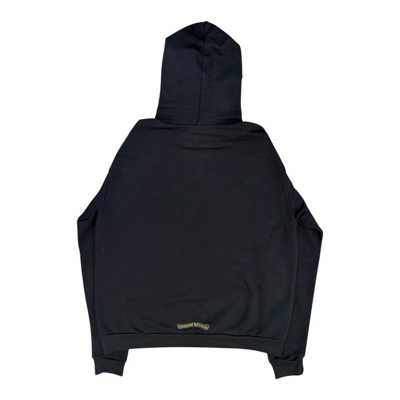 Chrome Hearts Black & Army Olive Green Logo Hoodie