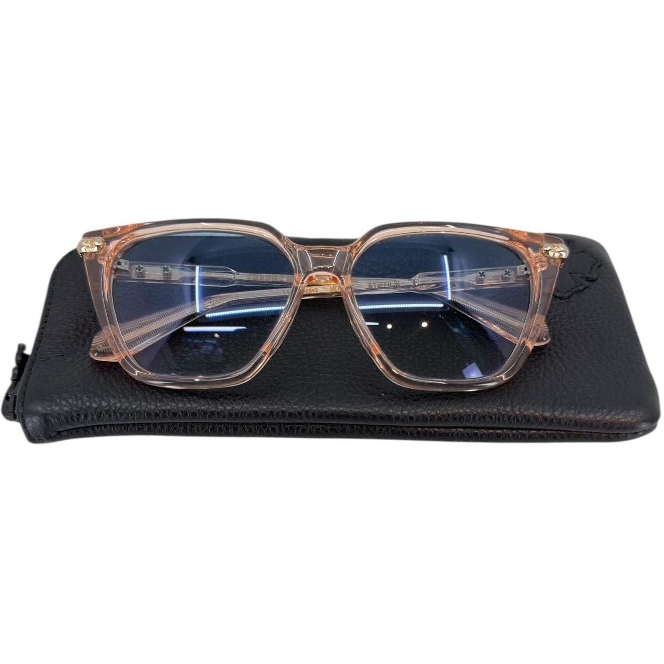 Chrome Hearts Stiffilis Rose Gold Glasses