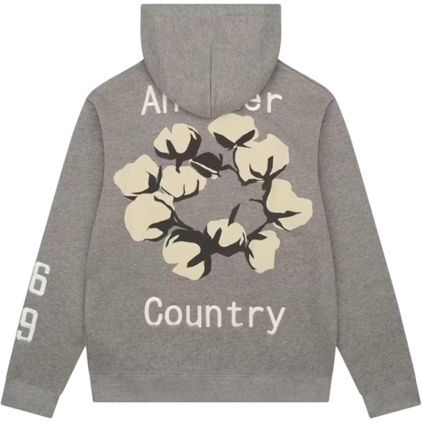 Denim Tears x CPFM Cactus Tears Hoodie Grey