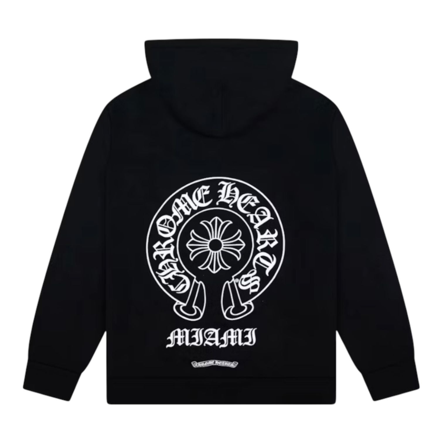 Chrome Hearts Miami Exclusive Zip Up Hoodie Black