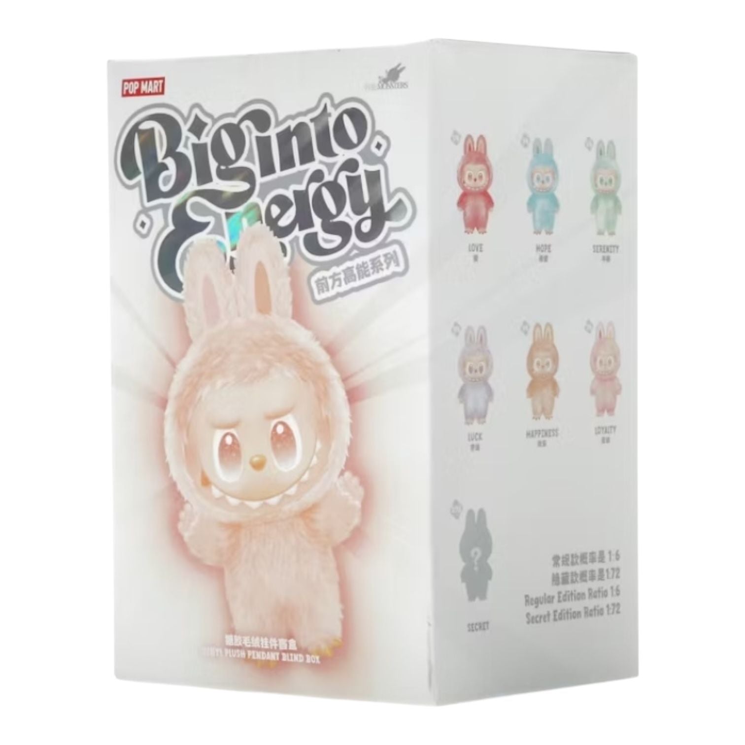 Pop Mart Labubu The Monsters Big into Energy Series Vinyl Plush Pendant Single Blind Box