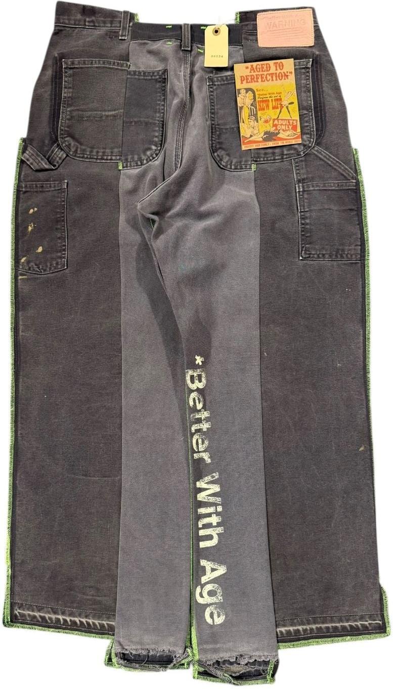 Better With Age Lemon Single-Knee Trouser Multi