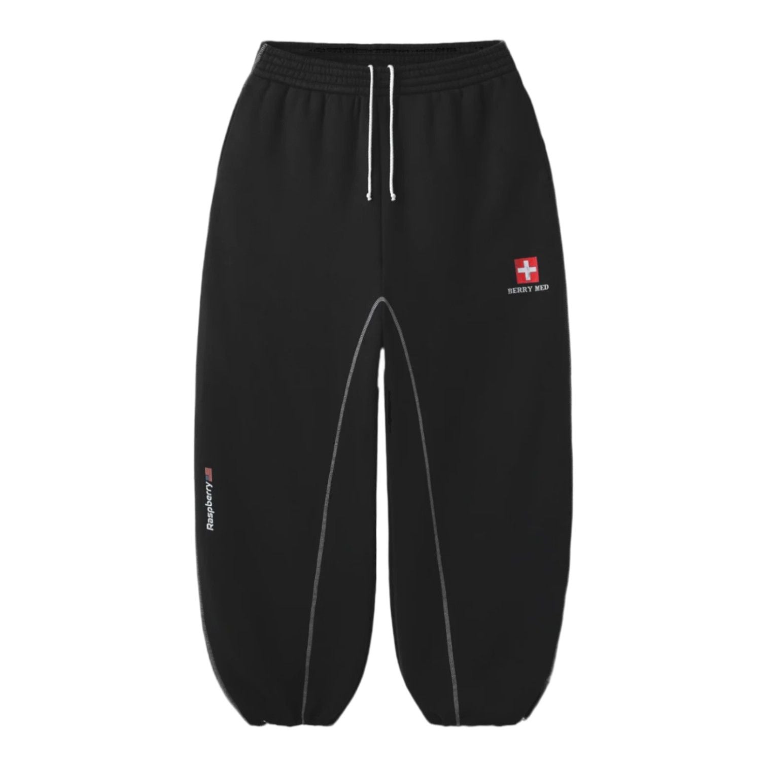 GV Gallery Raspberry Hills Berry Med Sweatpants Black