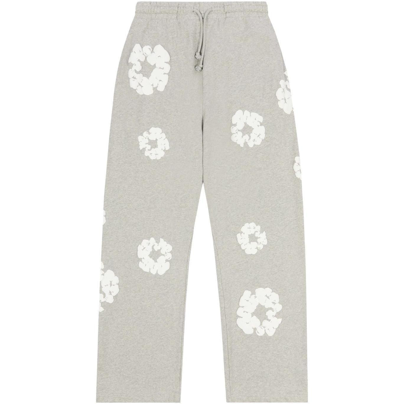 Denim Tears Cotton Wreath Baggy Sweatpants Grey