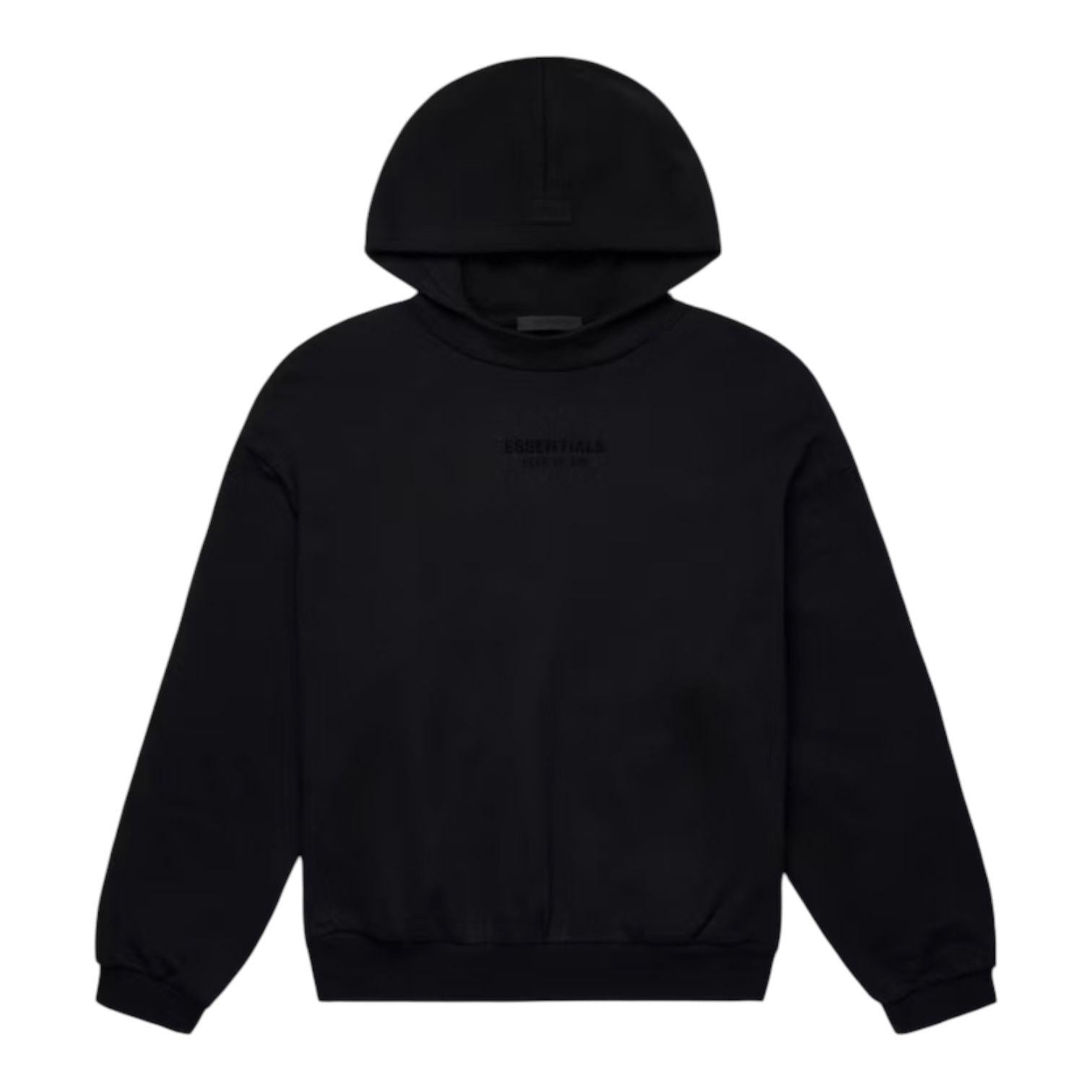 Fear of God Essentials Hoodie Jet Black