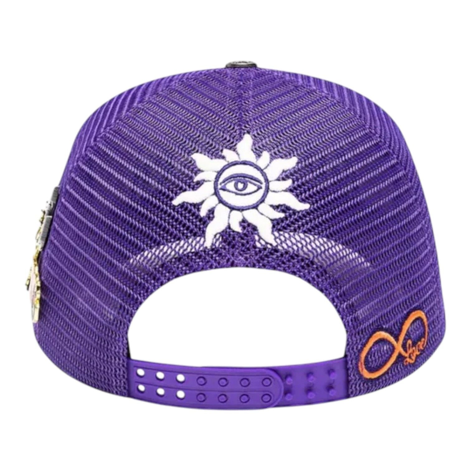 Godspeed GS Forever Trucker Hat Purple Green