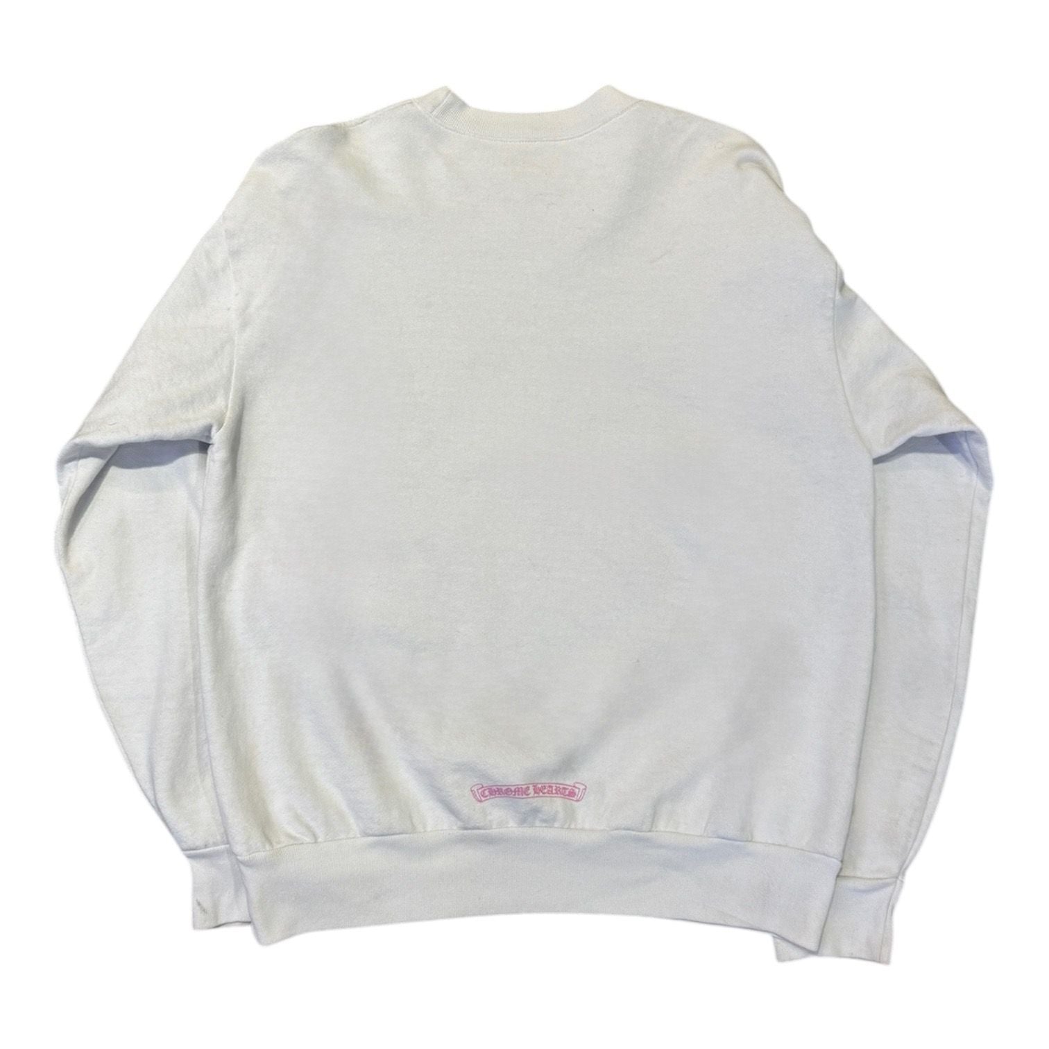 Chrome Hearts Deadly Doll Crewneck White - Gently Used