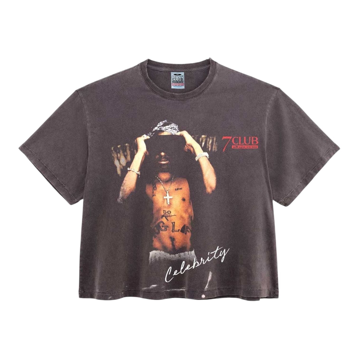 Triple Sevens Tupac Tee Black