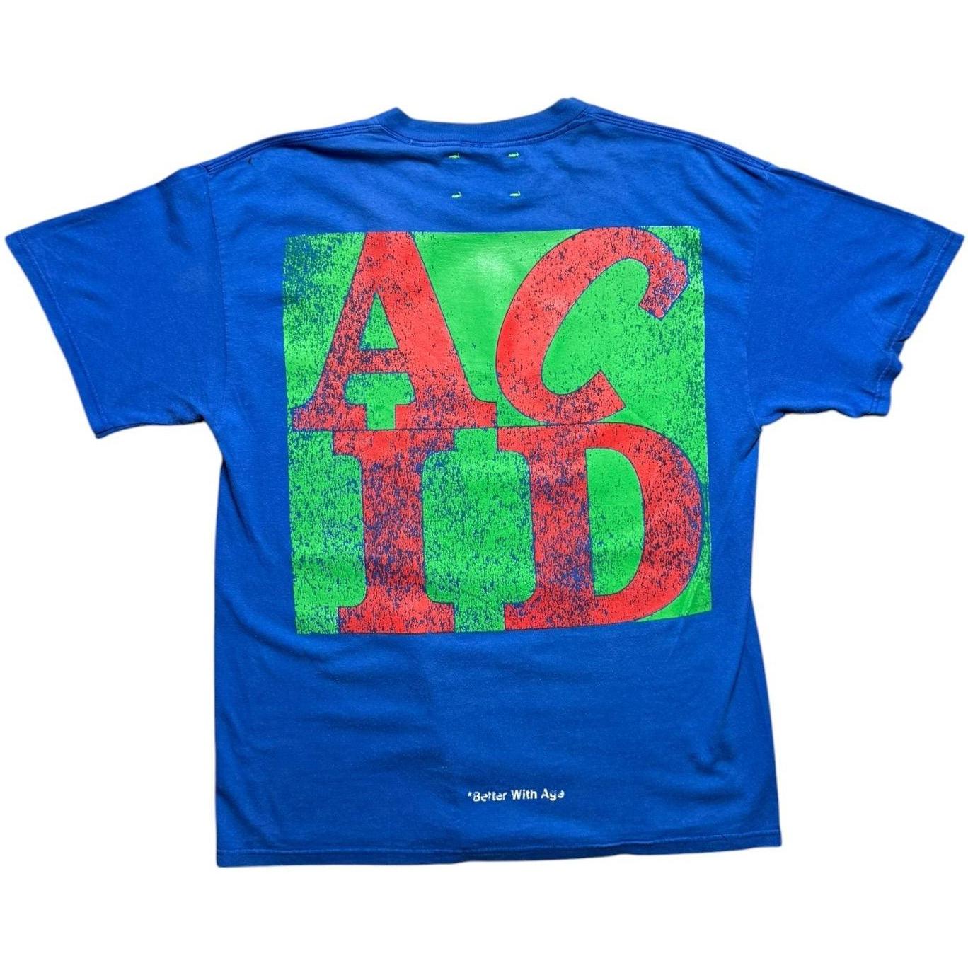 Better With Age Don't Worry Be Happy T-Shirt Blue