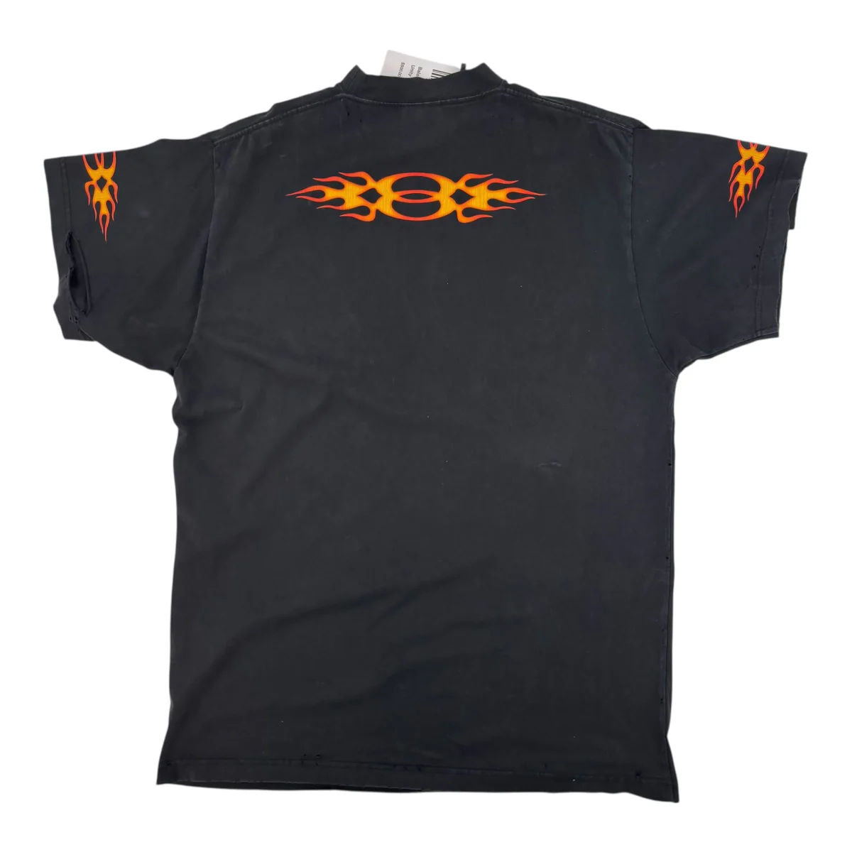 Balenciaga Burning Unity T-Shirt Black