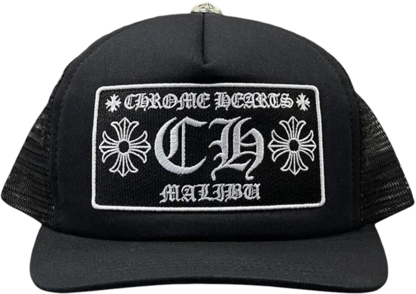 Chrome Hearts Malibu Trucker Hat Black