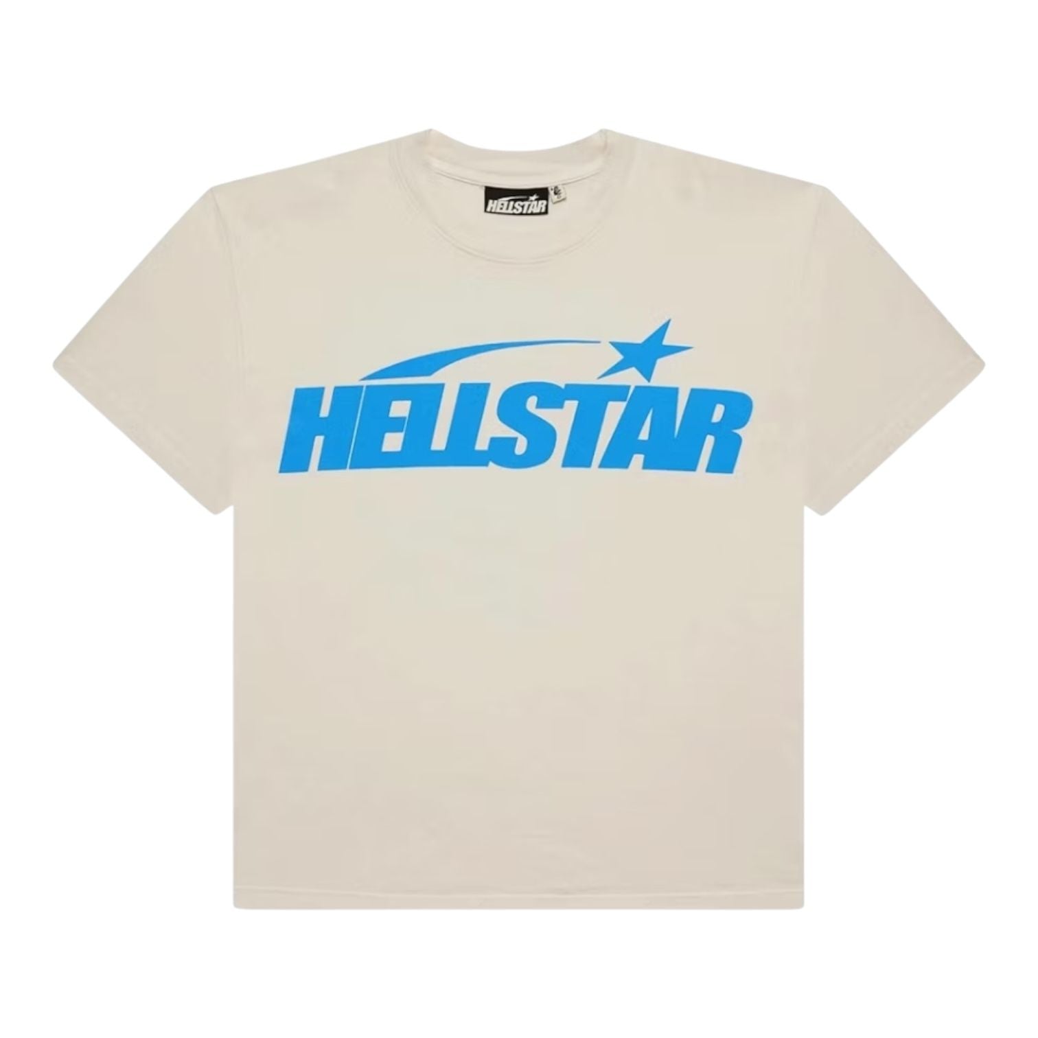 Hellstar Classic T-shirt (Gel Print) White/Blue