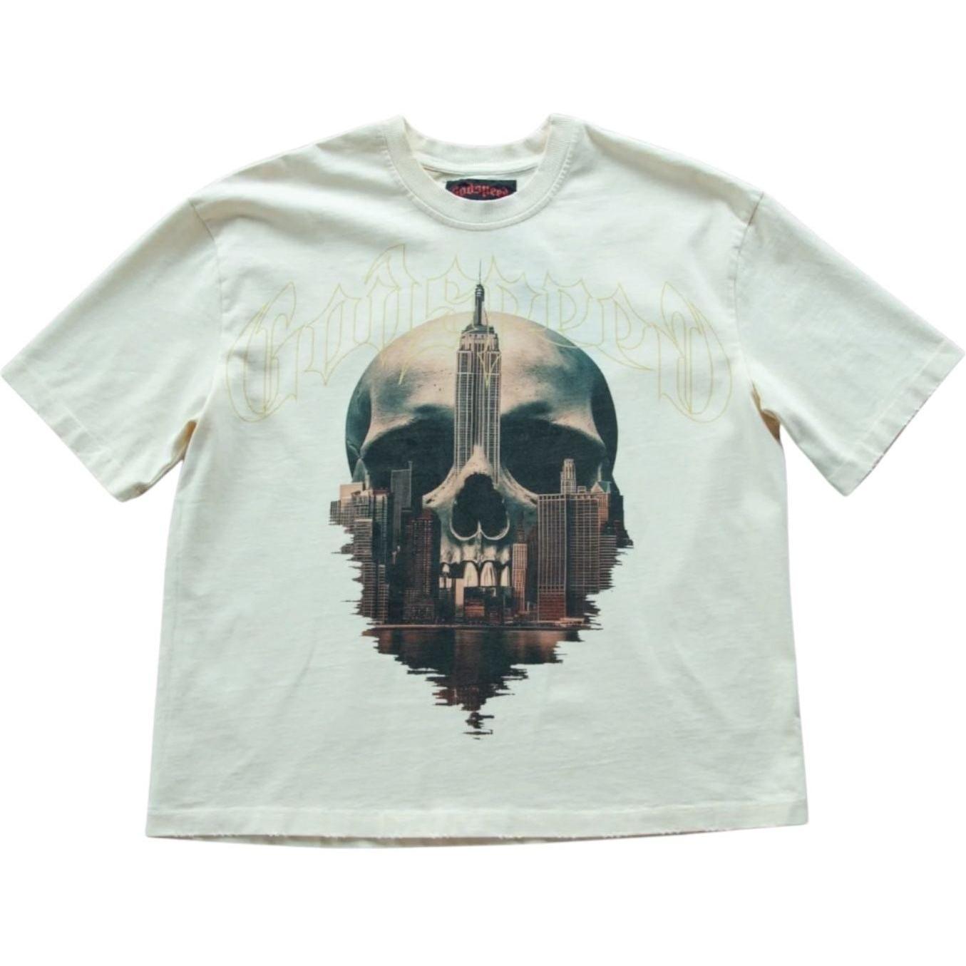 Godspeed Skyline T-Shirt Bone