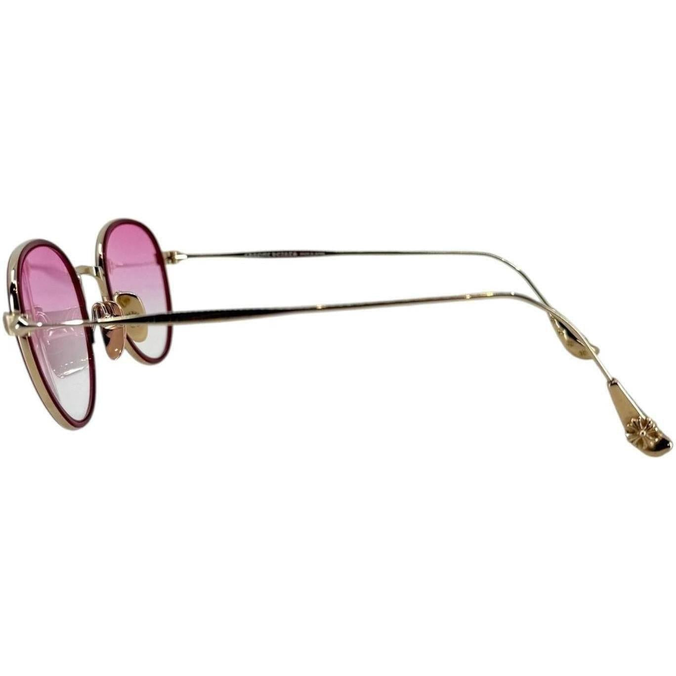 Chrome Hearts Bone Prone IV Glasses Red