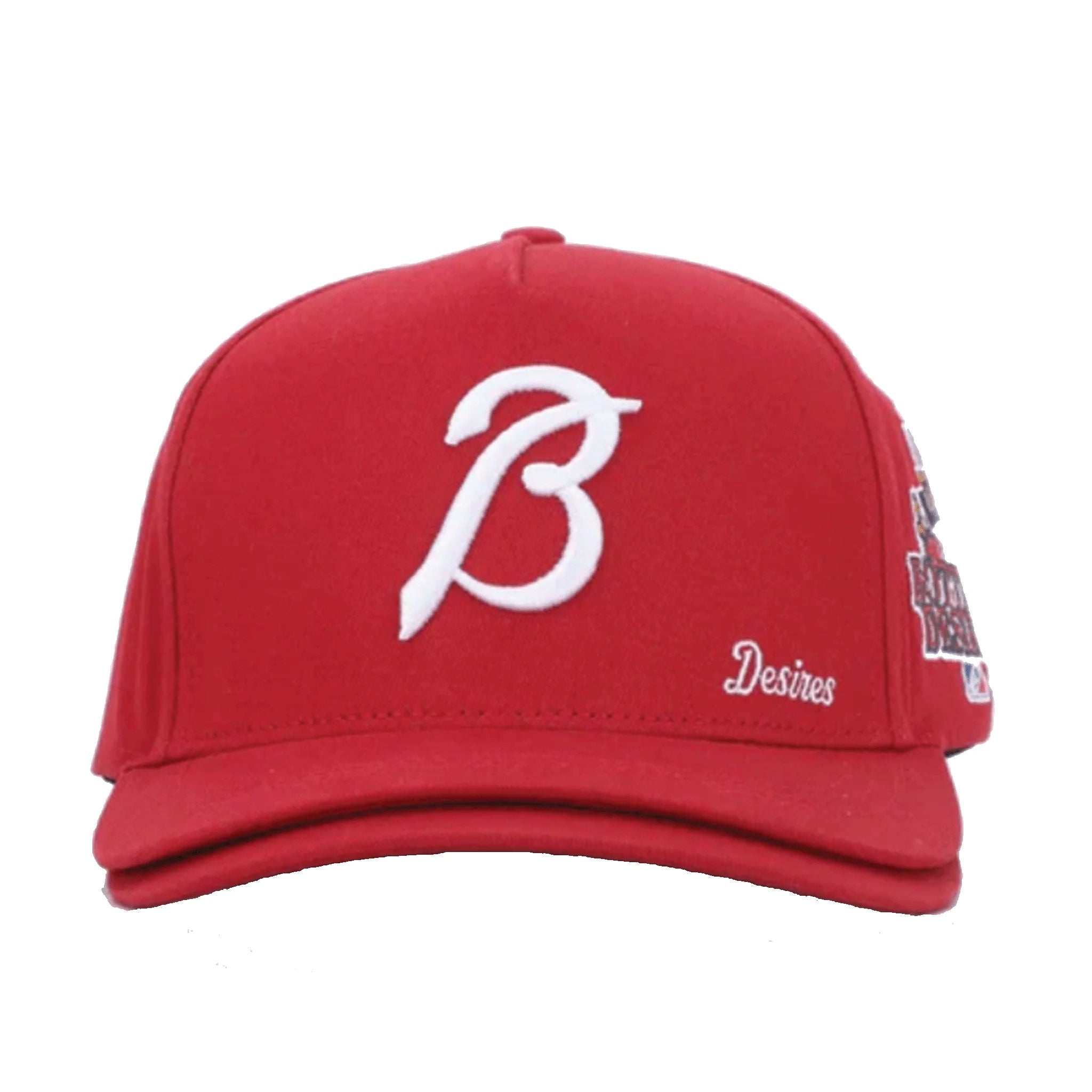 Bottega Desires Reds Double Brim Hat Red