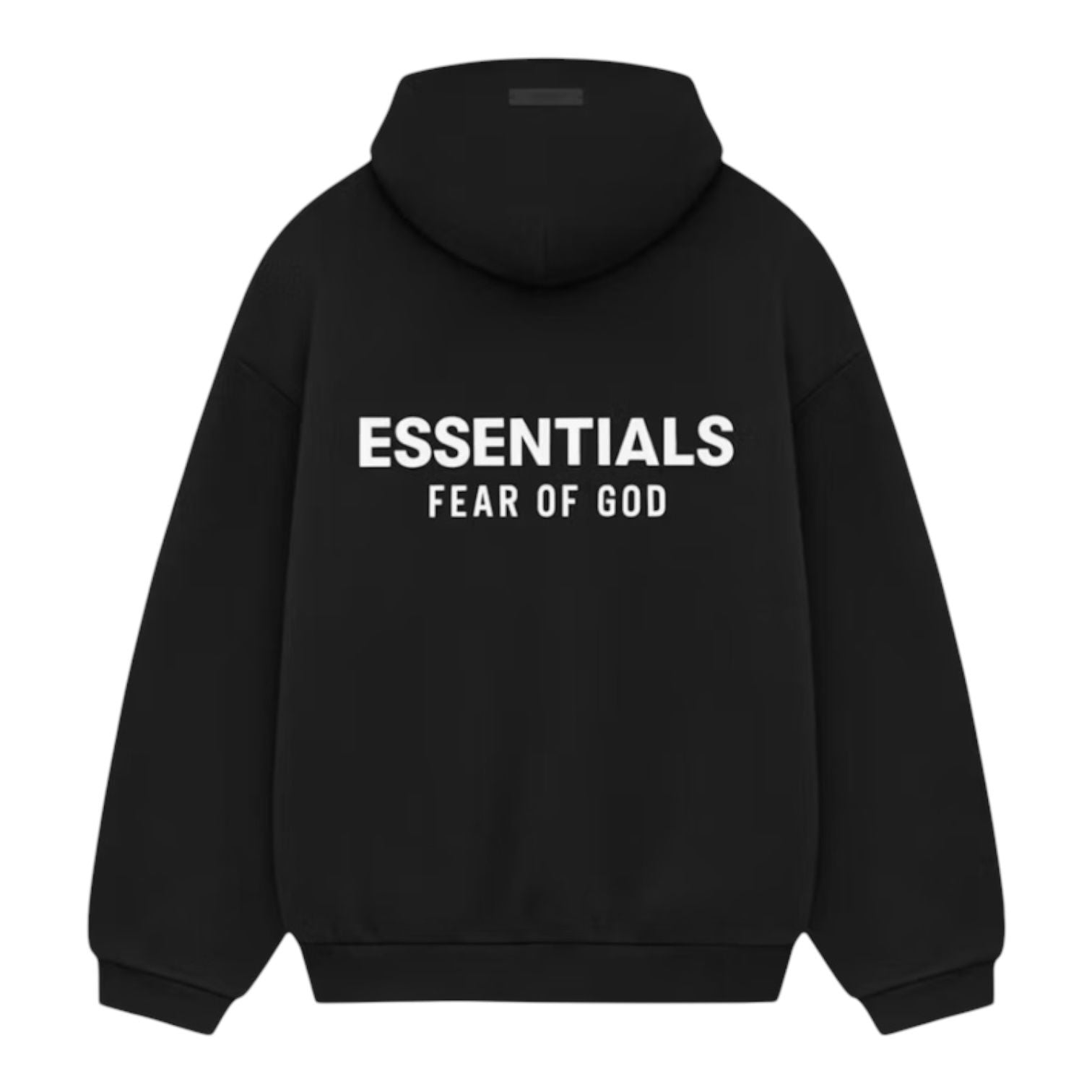 Fear of God Essentials Fleece Hoodie (FW24) Black