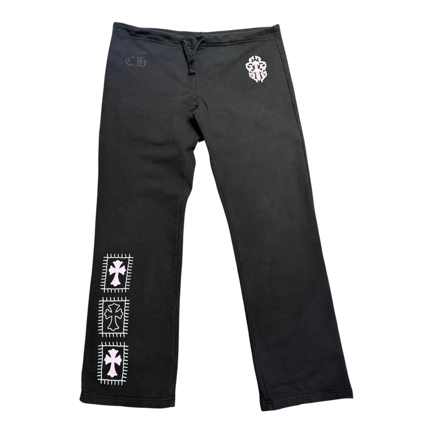 Chrome Hearts x Deadly Doll Miami Art Basel Exclsuive Sweatpants Black - Like New