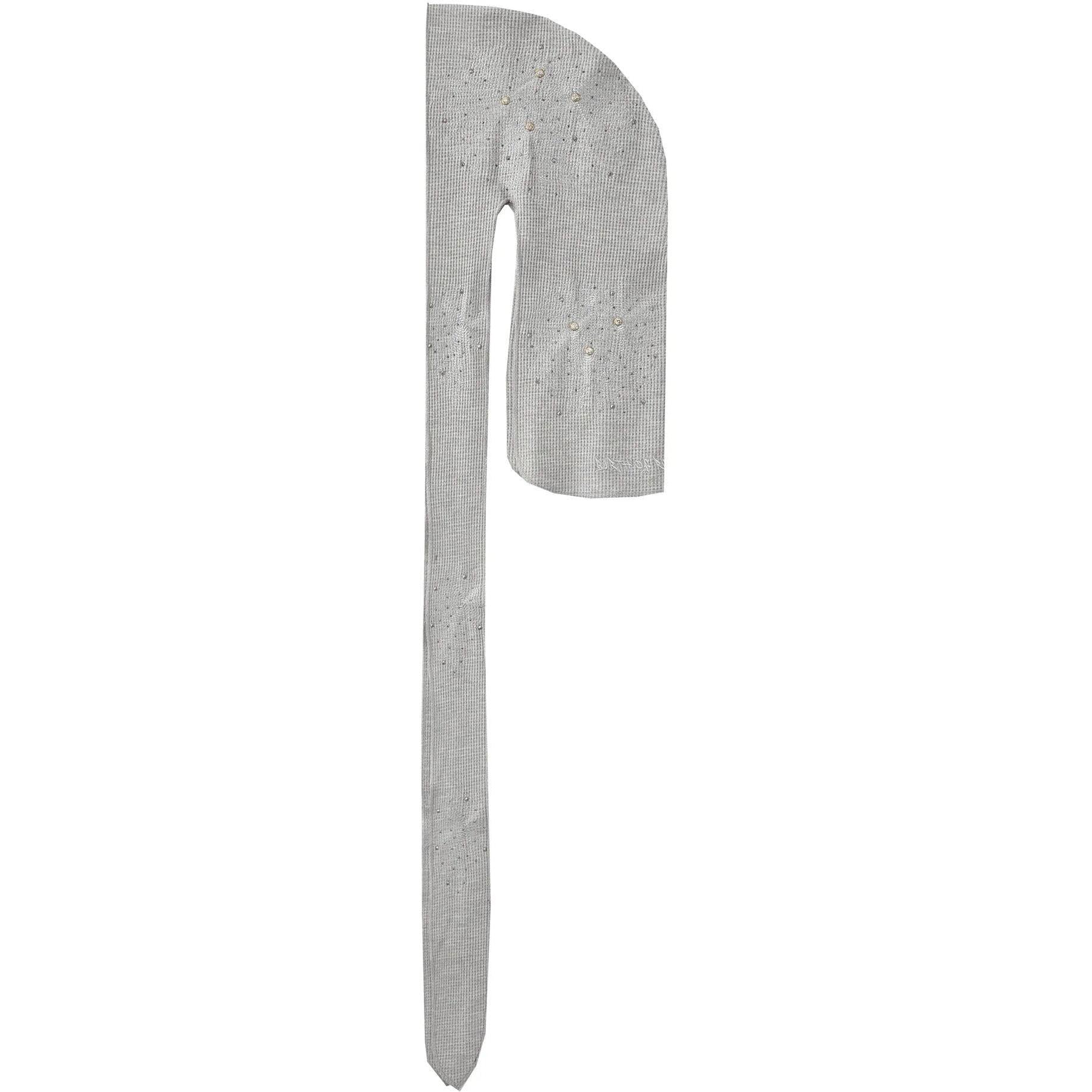 Birth of a Royal Child Fireworks Rhinestone Durag Grey