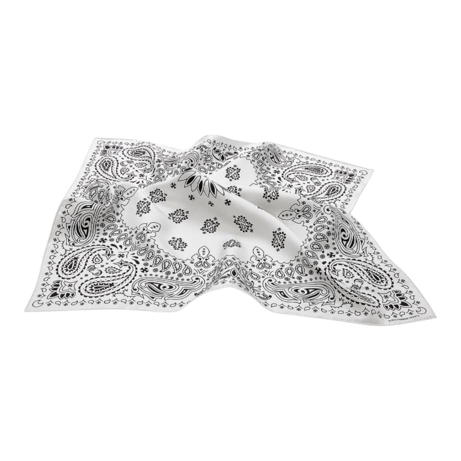 Chrome Hearts Silk Bandana White