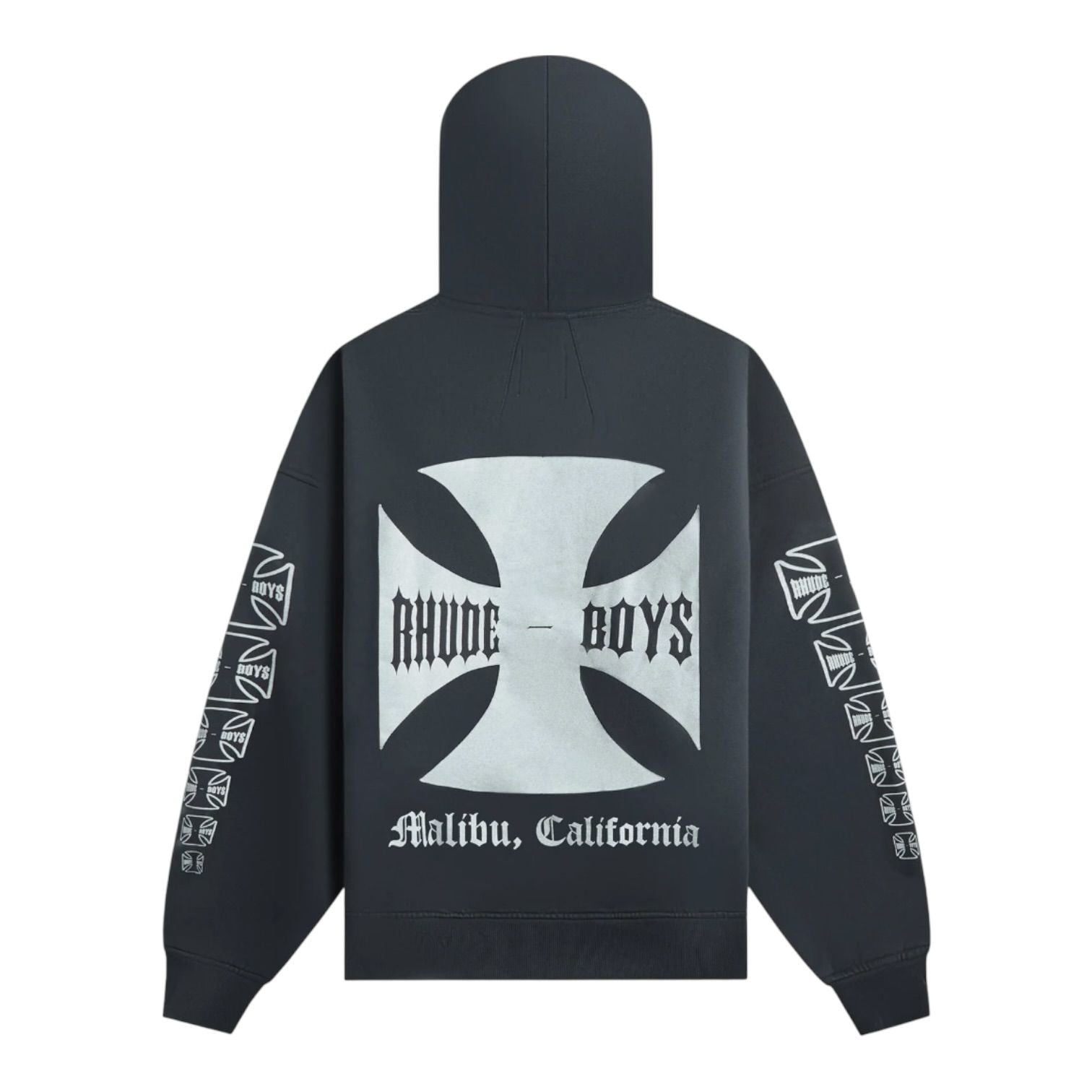 Rhude Boys Hoodie Vintage Black
