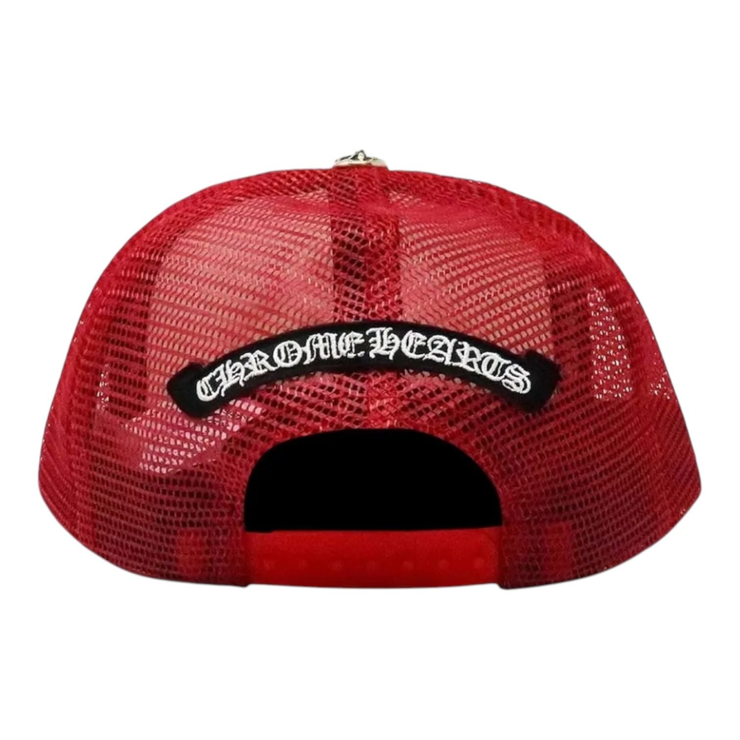 Chrome Hearts Multi Cross Trucker Hat Red/White