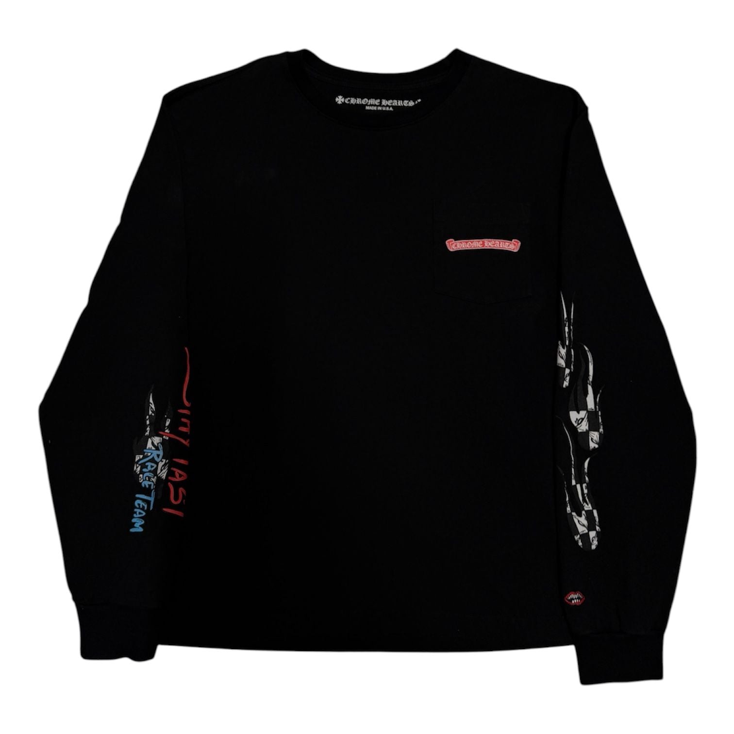Chrome Hearts Matty Boy Stay Fast L/S T-shirt Black - Like New