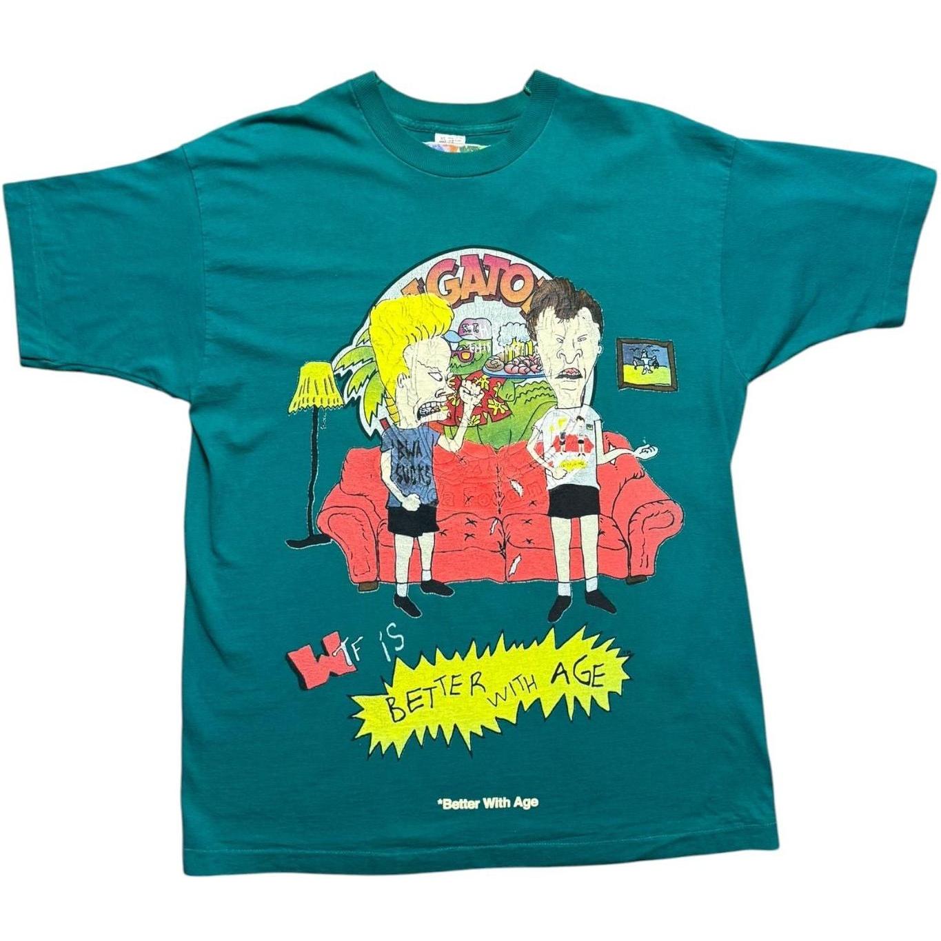 Better With Age Dumb T-Shirt Teal