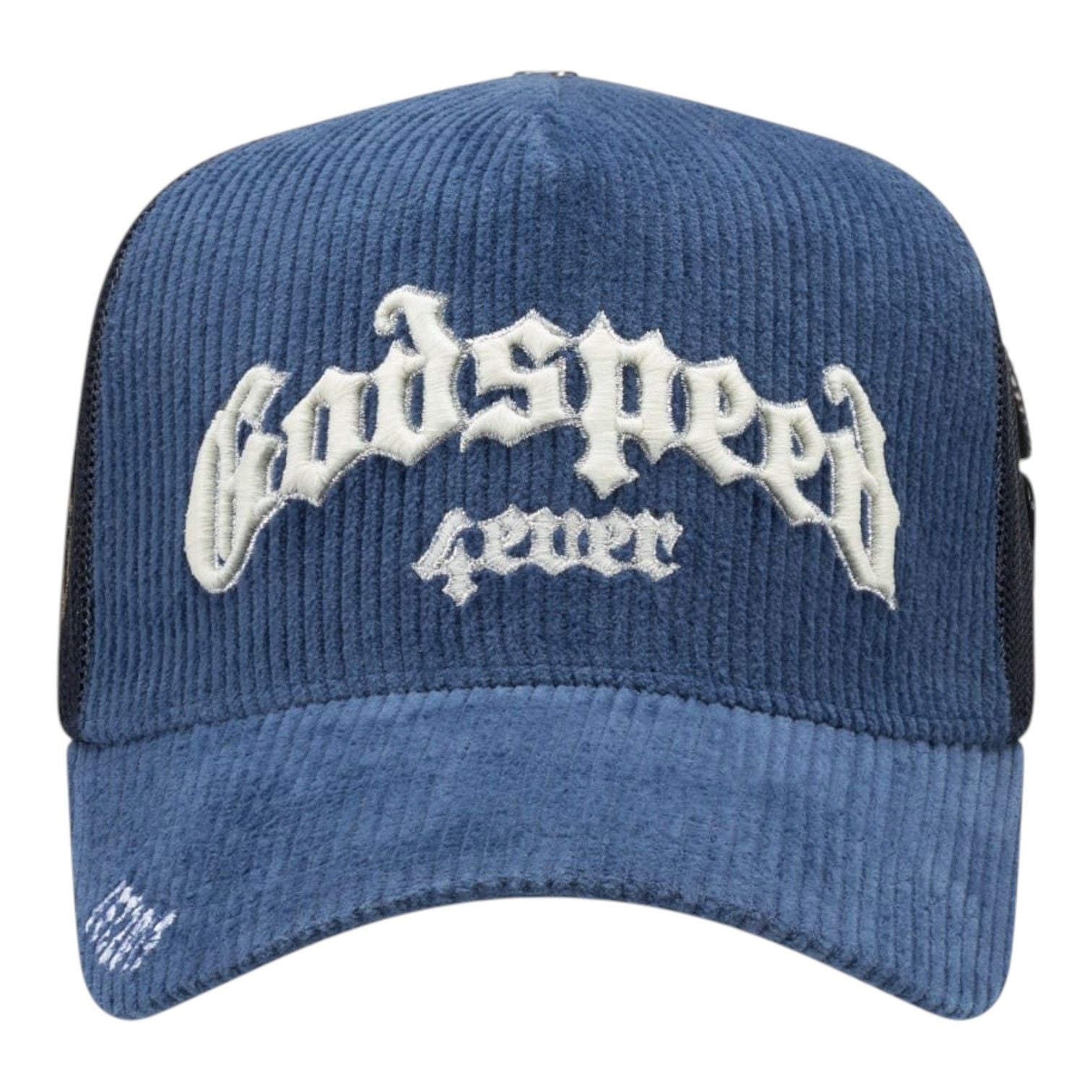 Godspeed GS Forever Trucker Hat Saphire Blue Corduroy