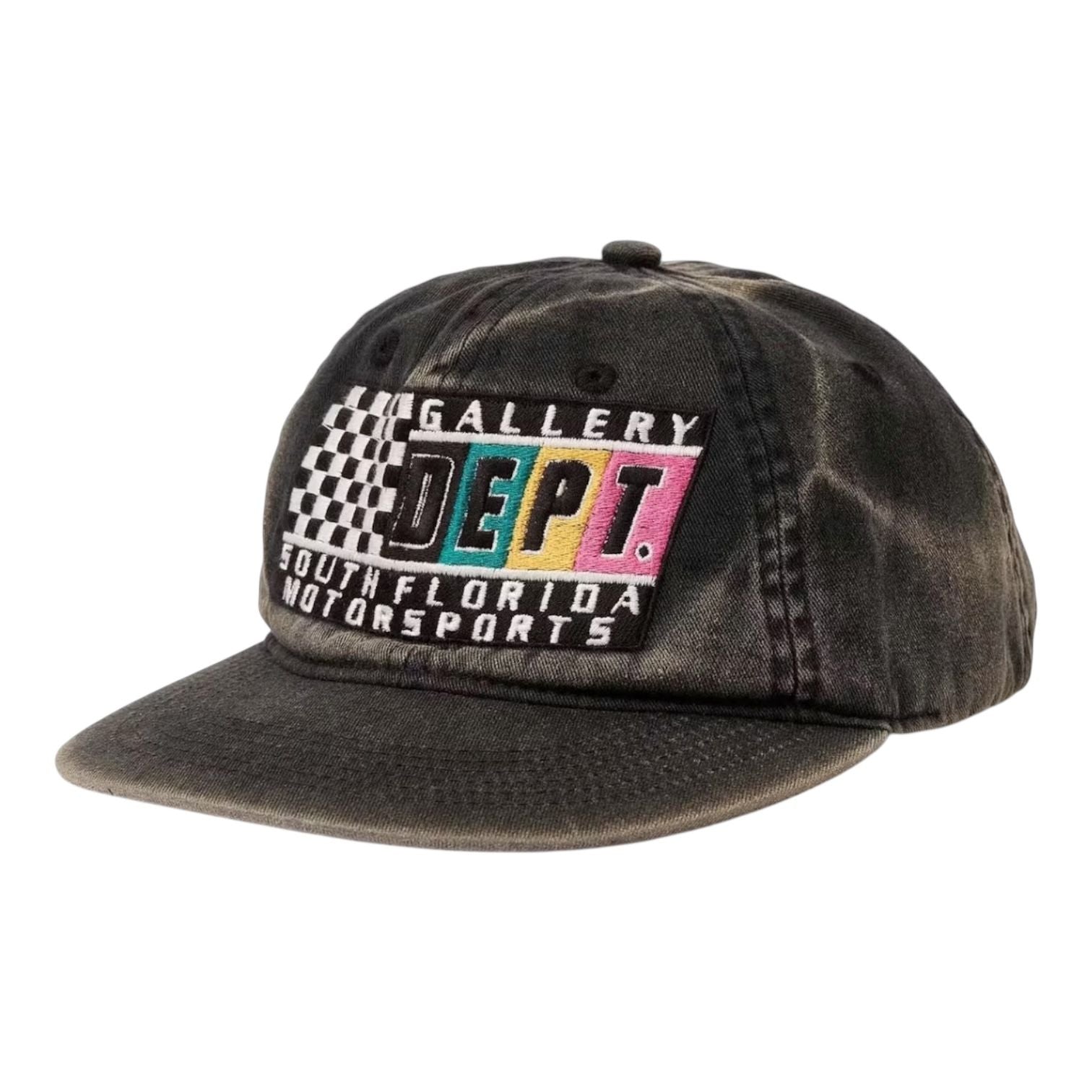 Gallery Dept. x Miami International Autodrone "Miami Grand Prix" DEPT Motorsports Hat Vintage Black