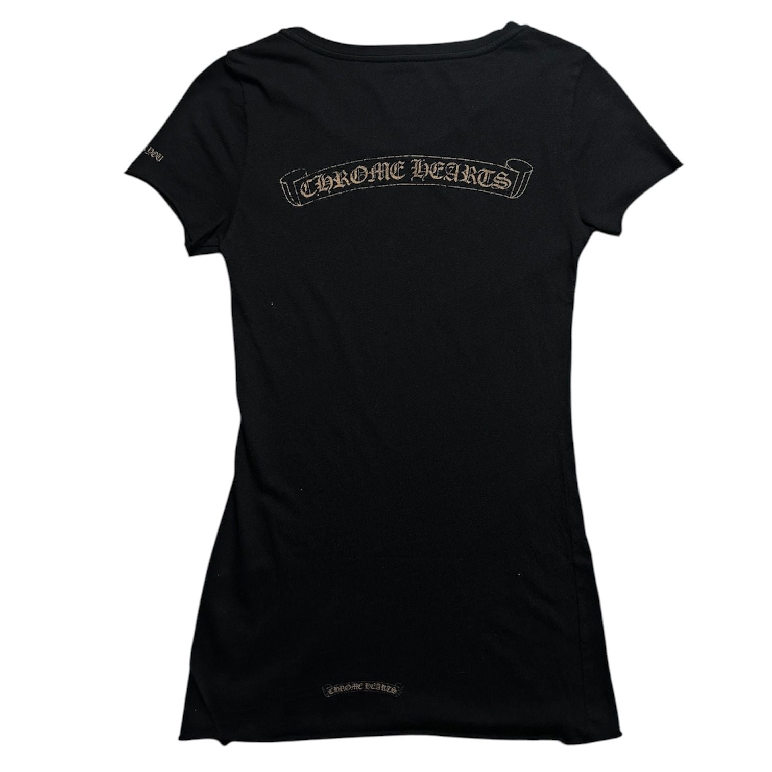 Chrome Hearts Women's Scroll logo T-Shirt - Like New