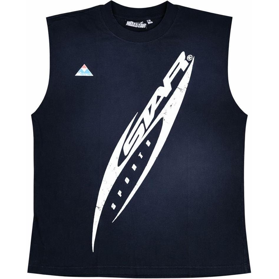 Hellstar Sports Cutoff T-Shirt Black