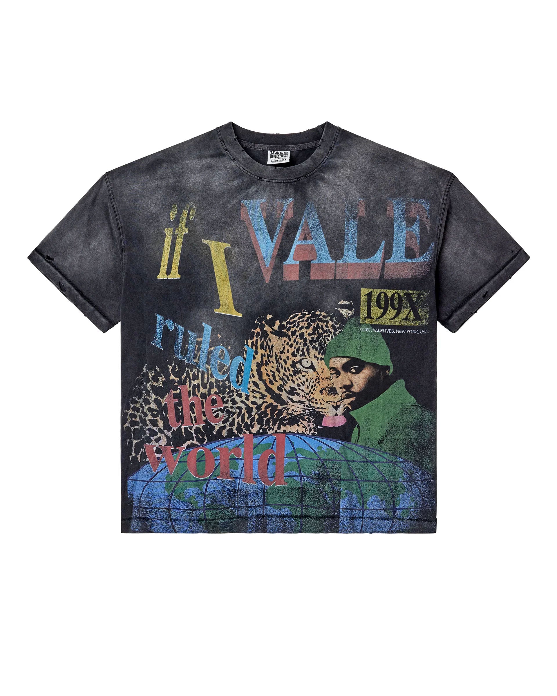 Vale Forever Da Ruler T-Shirt Black