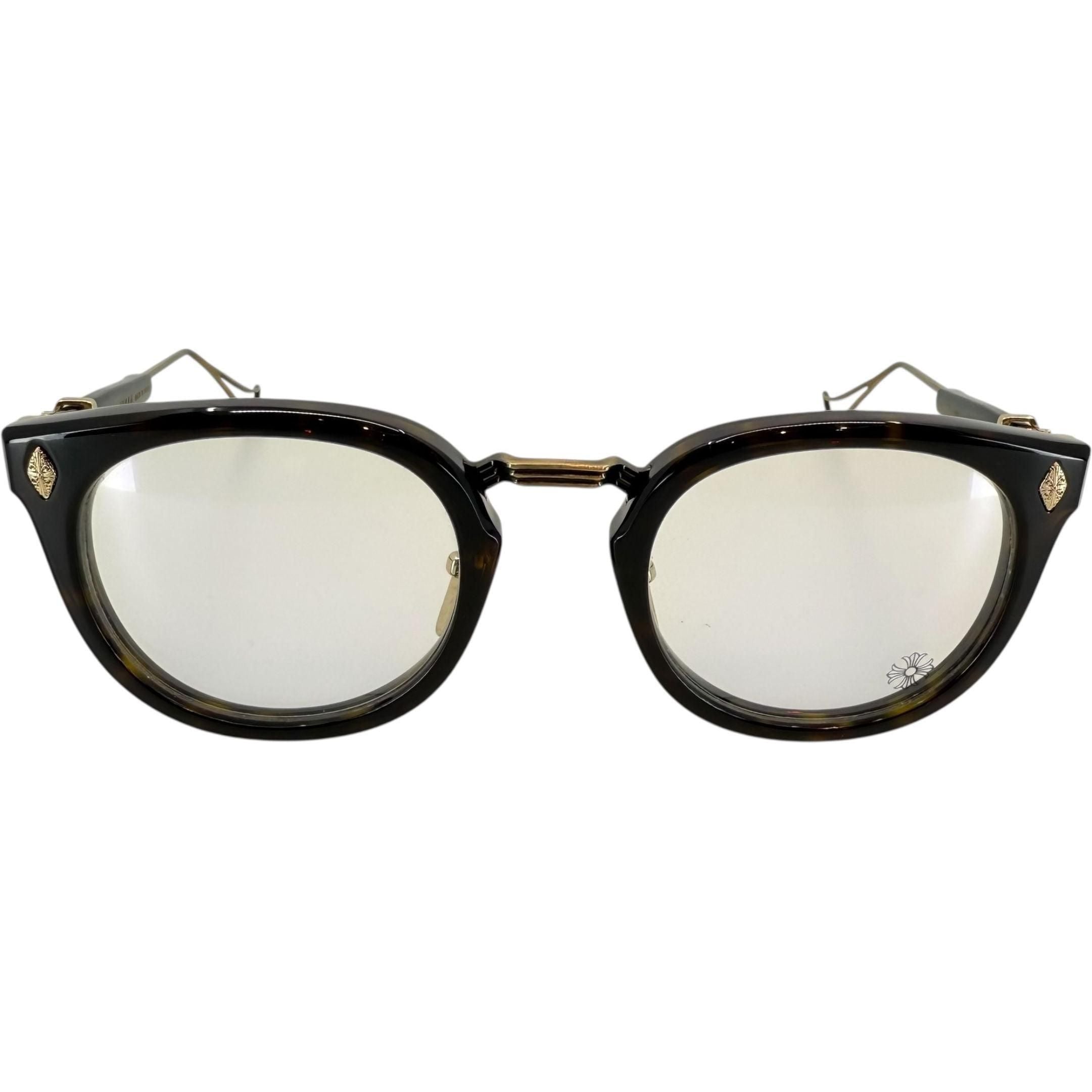 Chrome Hearts Sac Cheetah/Gold Glasses