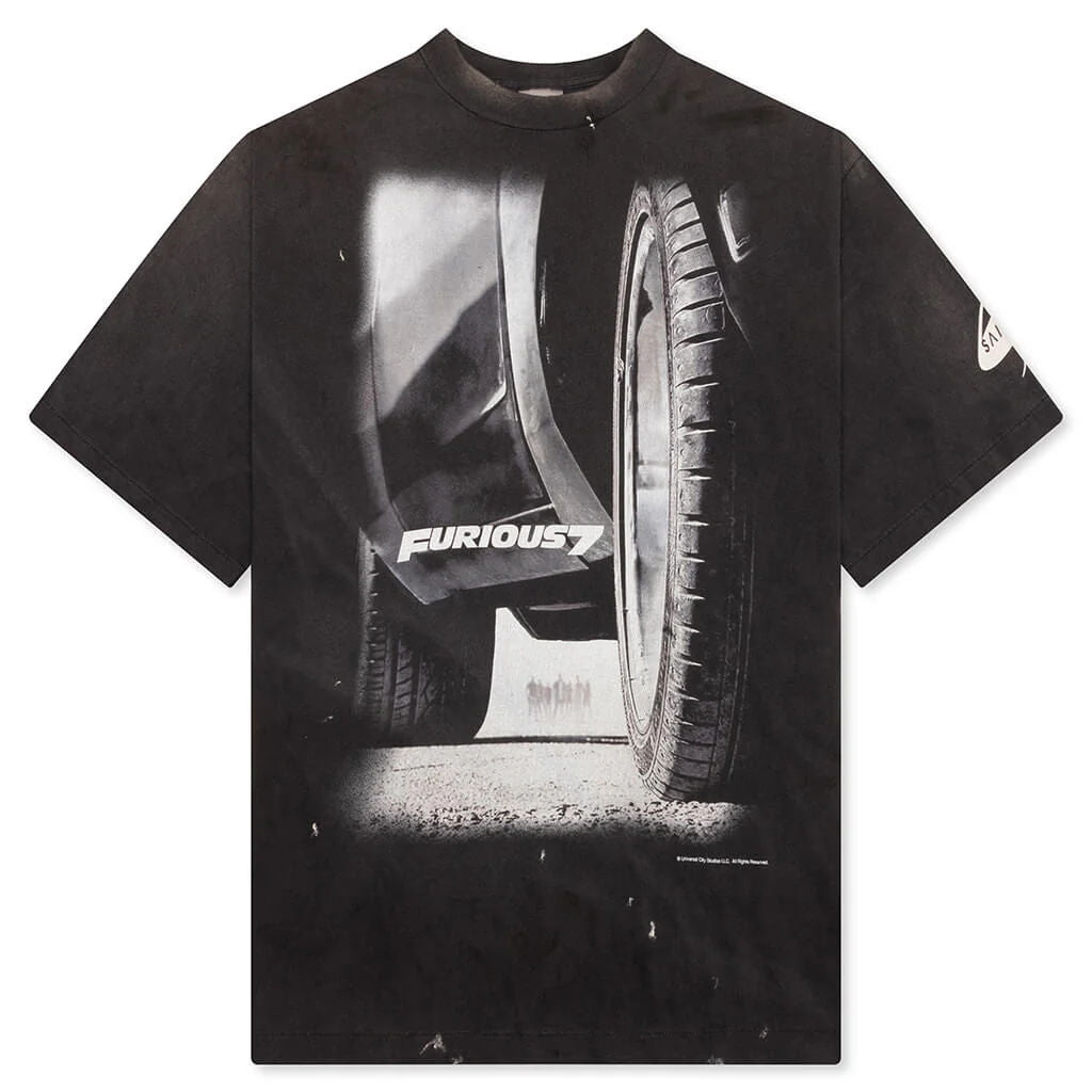 Saint Michael Fast & Furious 7 See You Again T-Shirt Black