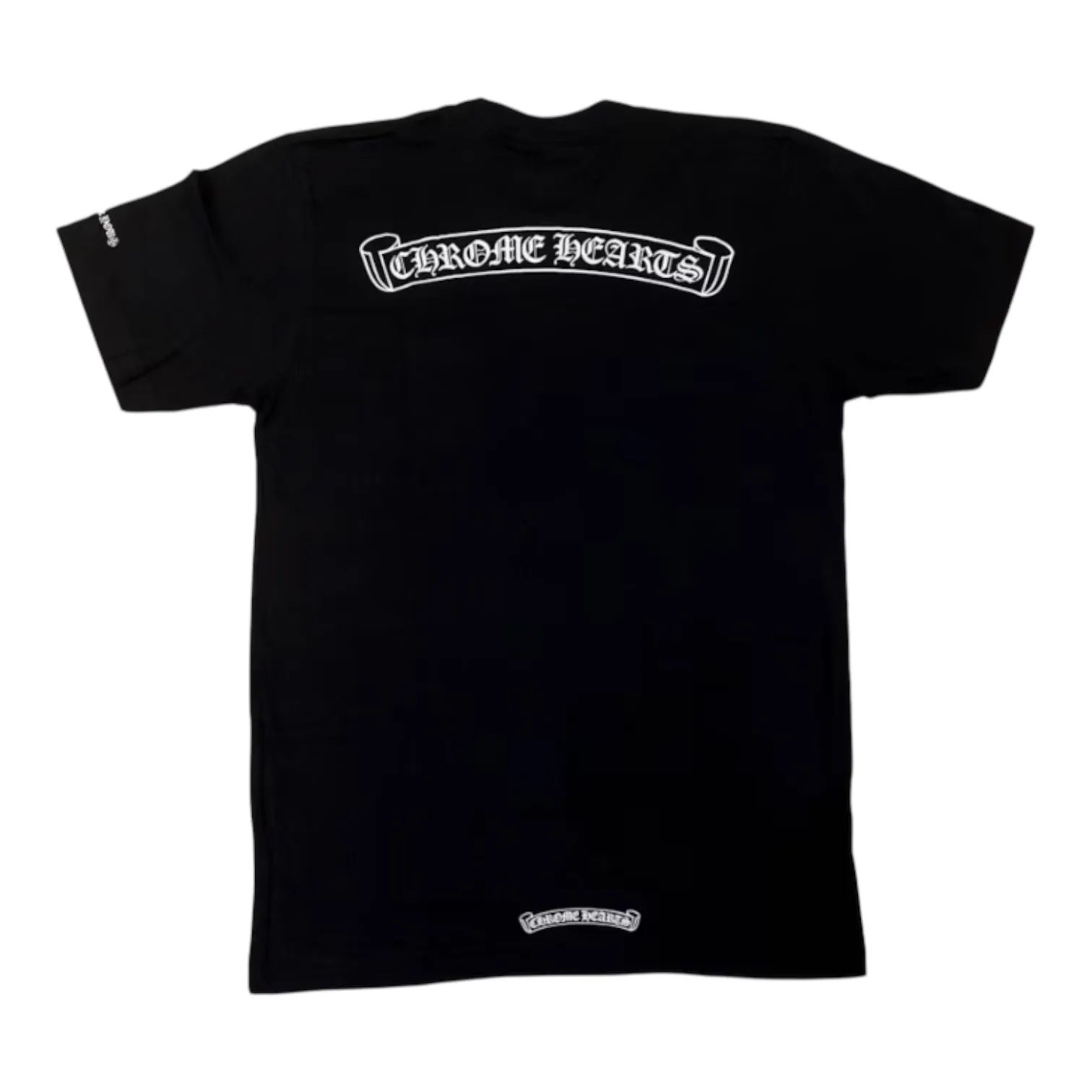 Chrome Hearts Scroll Logo T-shirt Black