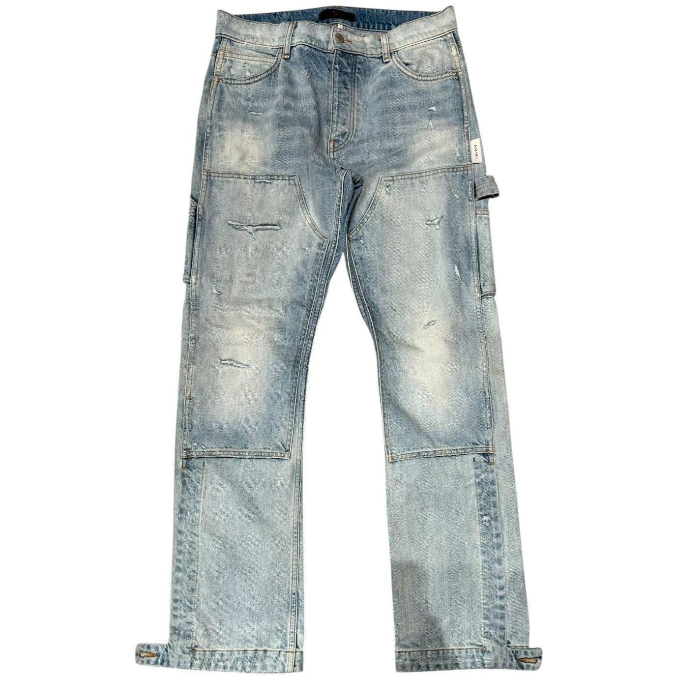 Amiri Carpenter Jeans Perfect Indigo - Lightly Worn