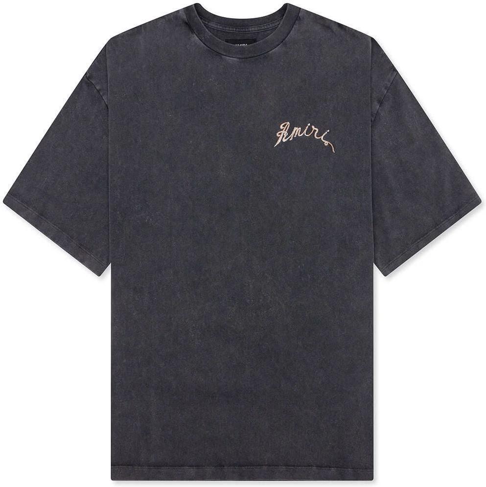 Amiri Dragon Oversized T-Shirt Grey